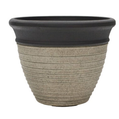 MACETA AGED LITE EGGSHELL CREAM SF S