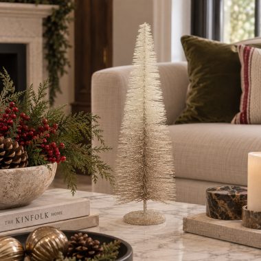 ARBOL NAVIDAD DORADO BASE METAL L