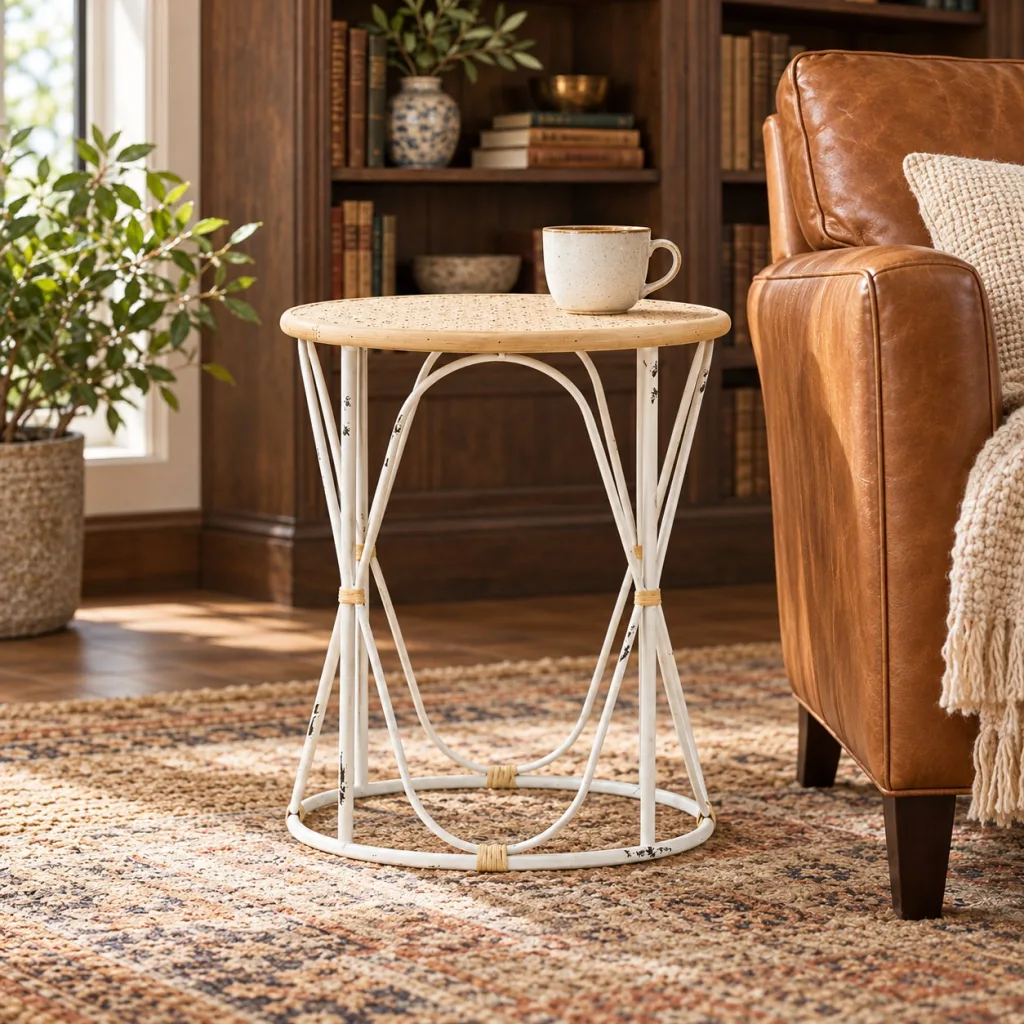 Mesa KAAS 48190S en un ambiente decorado