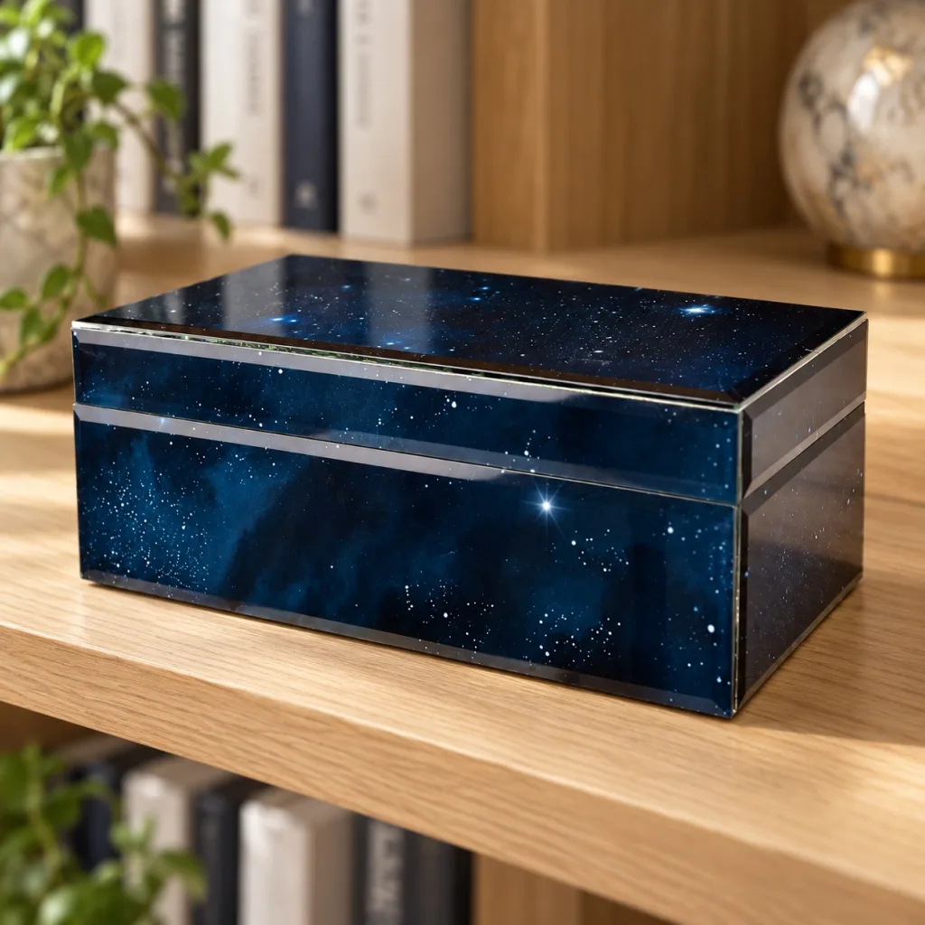 CAJA DECORATIVA GALAXIA 41252 en ambiente