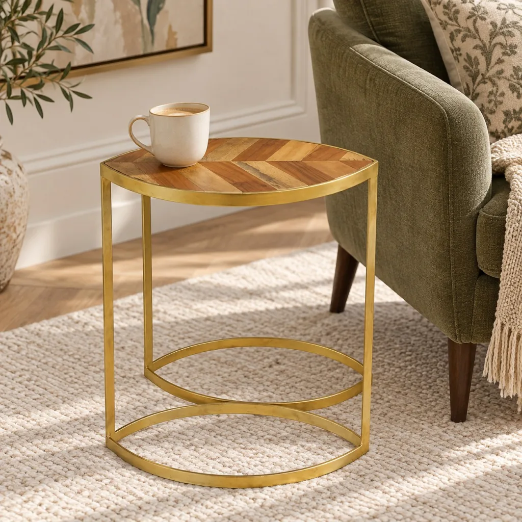 Mesa KAAS 82512S en un ambiente decorado