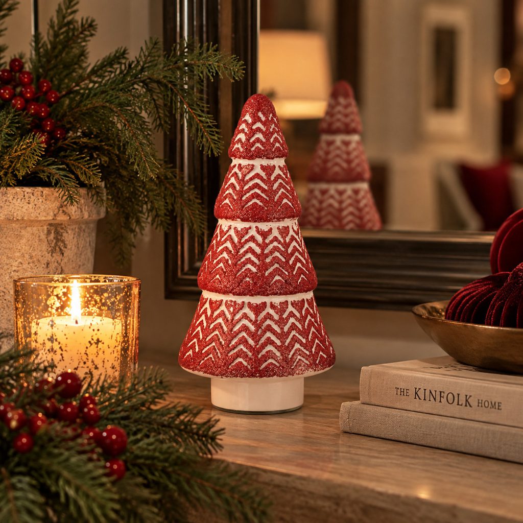 ARBOL DE NAVIDAD ROJO S