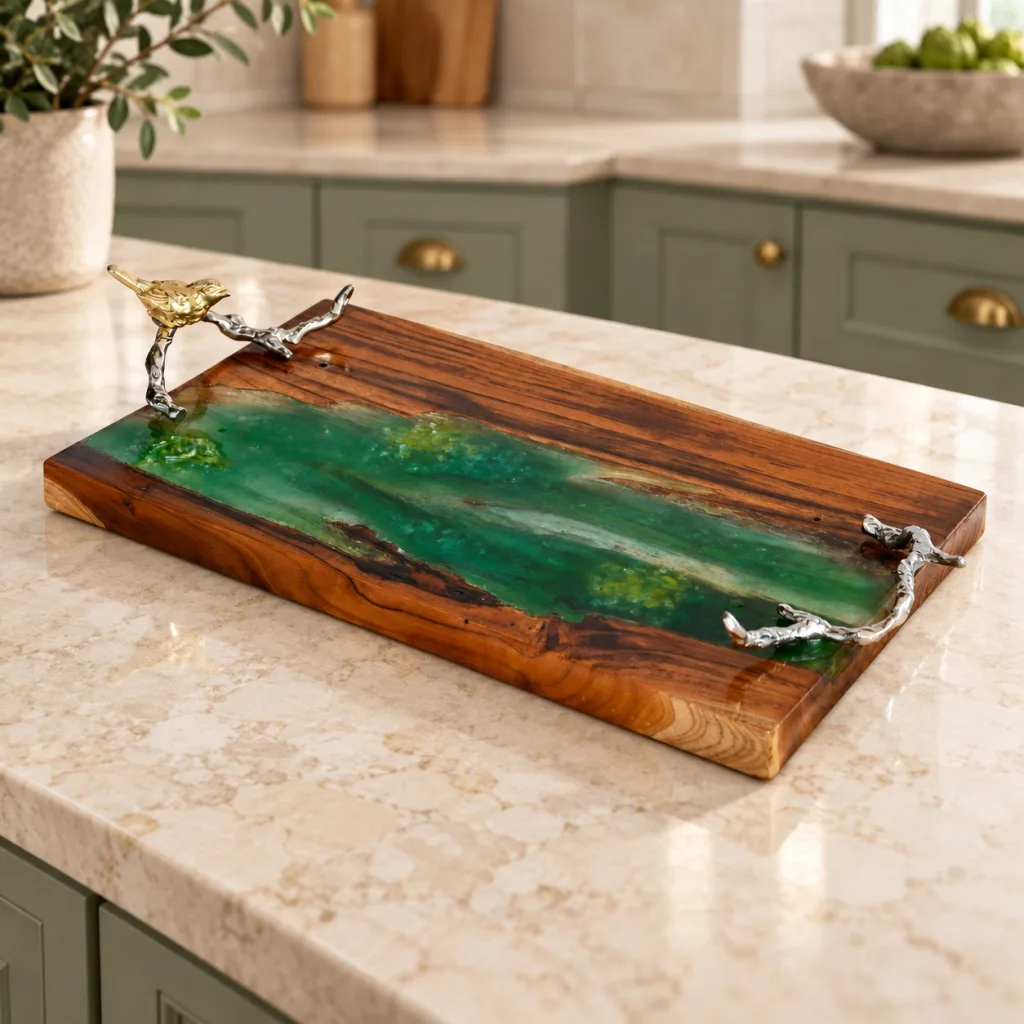 CHAROL MADERA ASA FLOR 42850 en ambiente
