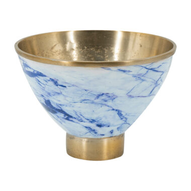 BOWL DORADO B/AZUL
