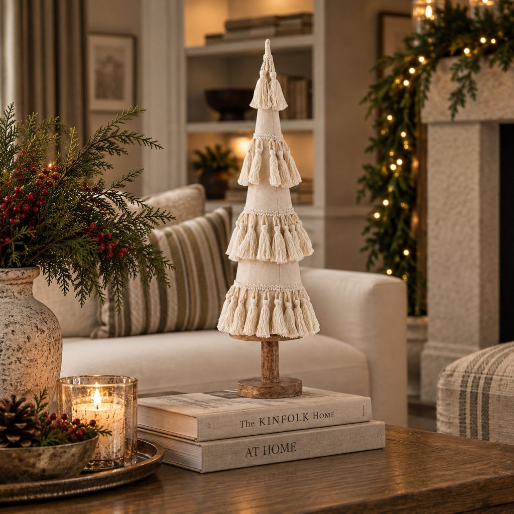 ARBOL NAVIDAD POMPOM