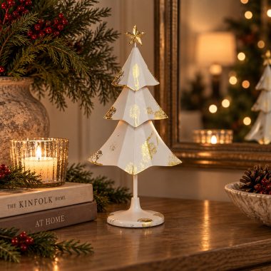 ARBOL NAVIDAD LATON BLANCO