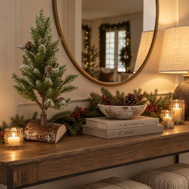 PINO DE NAVIDAD BASE MADERA