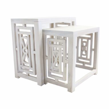 MESA AUXILIAR RECT BLANCA S