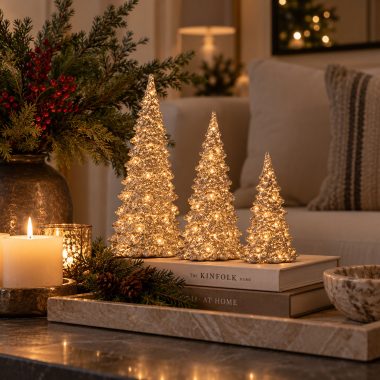 ARBOL DE NAVIDAD CHAMPAGNE