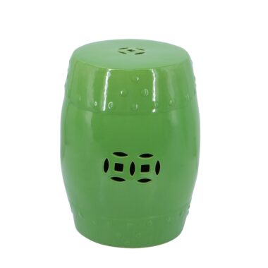 TABURETE CERAMICA VERDE