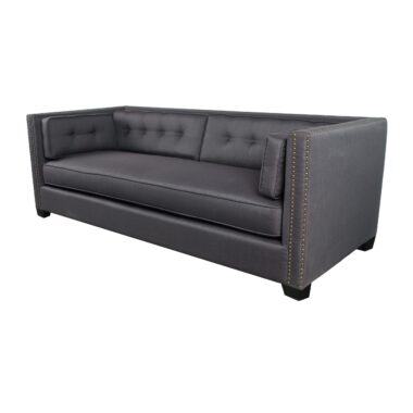 SOFA TRIPLE GRIS OSCURO