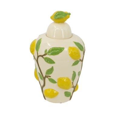 JARRON CON LIMONES EN RELIEVE