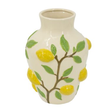 FLORERO LIMON EN RELIEVE
