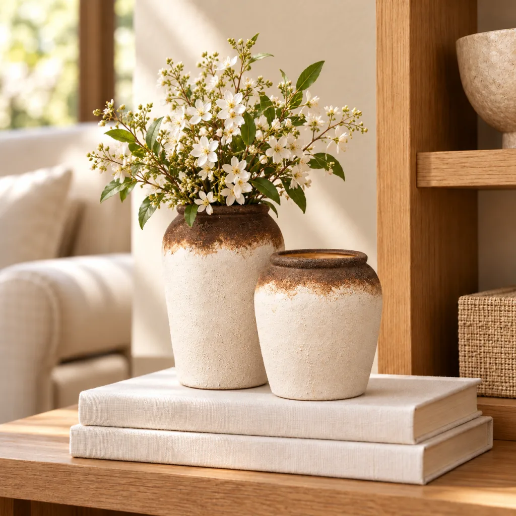Jarrón decorativo KAAS 460181K en ambiente