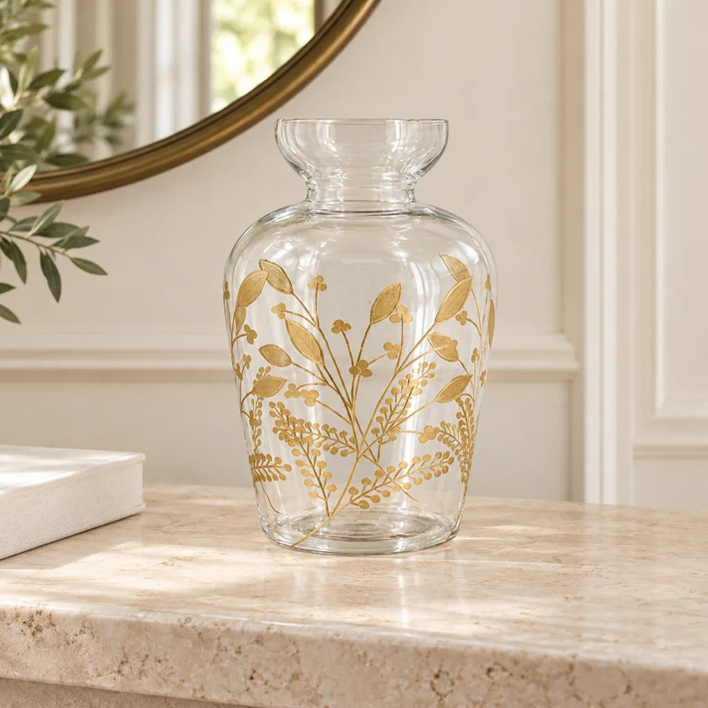 Jarrón decorativo KAAS 77969K en ambiente