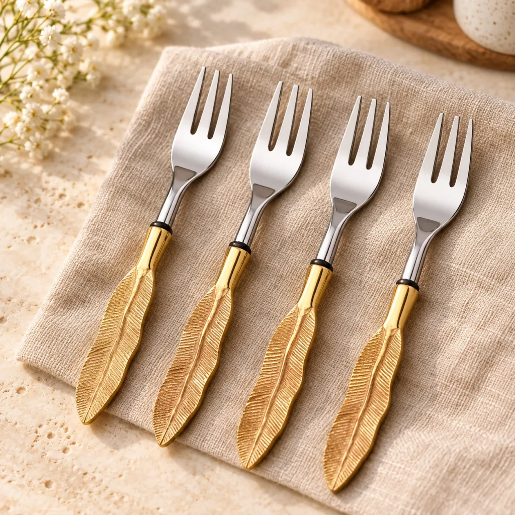 SET TENEDOR POSTRE KAAS, código 43011