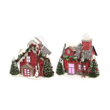 CASA DE NAVIDAD CON LUZ