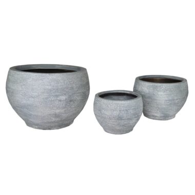 MACETA GRIS FIBROCEMENTO