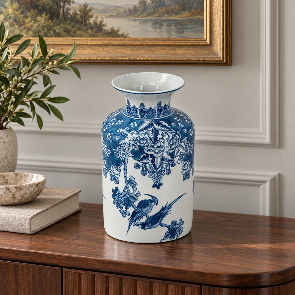 Jarrón decorativo KAAS C8367 en ambiente
