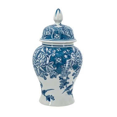 TIBOR FLORES Y AVES B/AZUL S