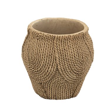 MACETA TEXTURA CESTA TEJIDA S