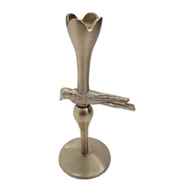 CANDELABRO TULIPAN Y PAJARO L