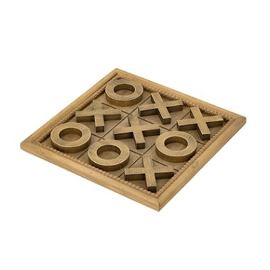 JUEGO 3 EN RAYA DE MADERA