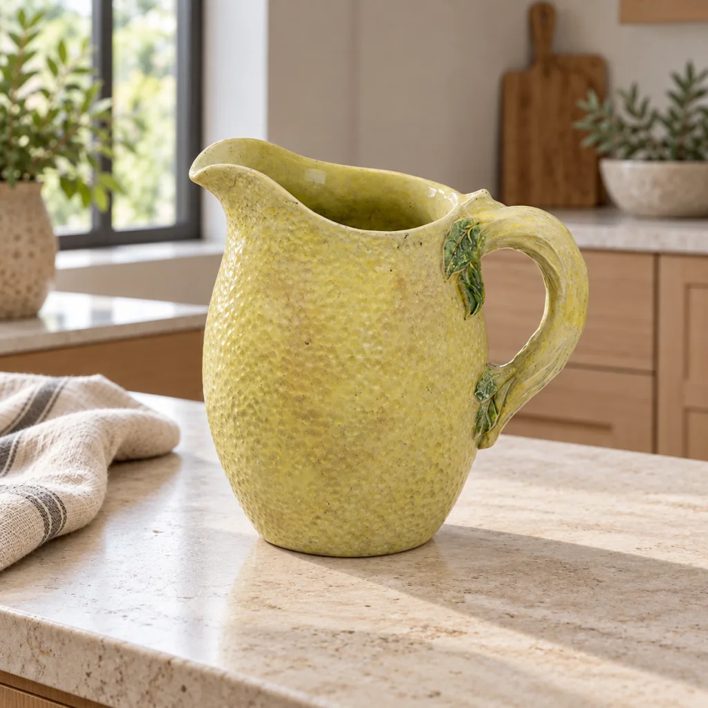JARRA FORMA LIMON AMARILLO L C8506 de KAAS en ambiente