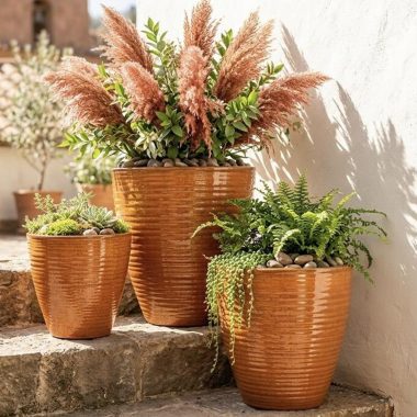 MACETA CERAMICA TERRACOTA M