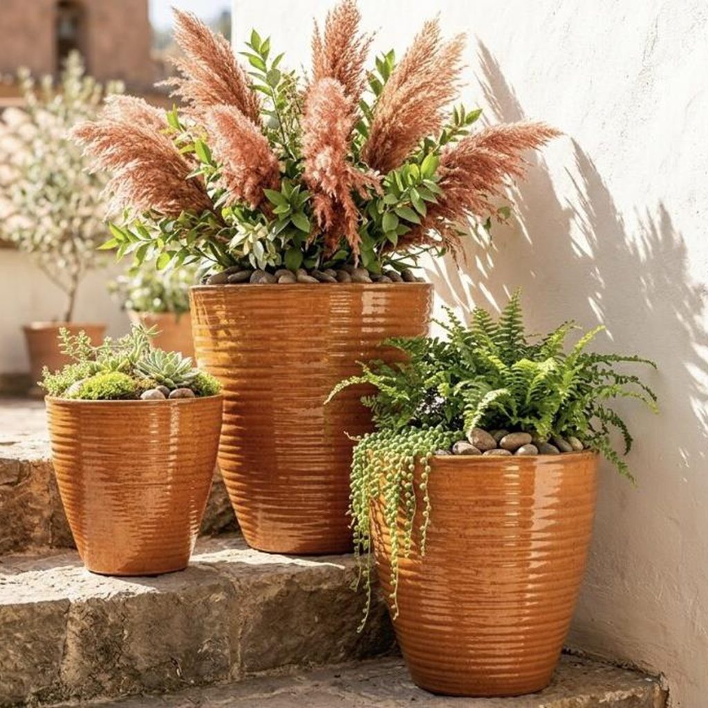 MACETA CERAMICA TERRACOTA S
