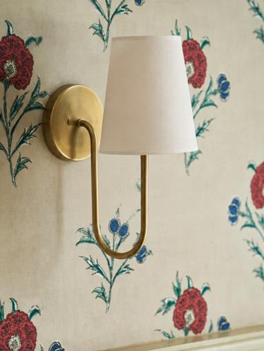 LAMPARA DE PARED FORMA DE U 24X15X37