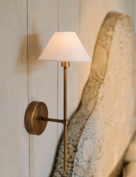 LAMPARA DE PARED LARGA PANT. CONICA 30X27X62