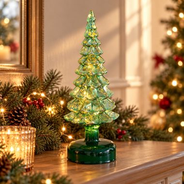 ARBOL CON PEDESTAL VERDE