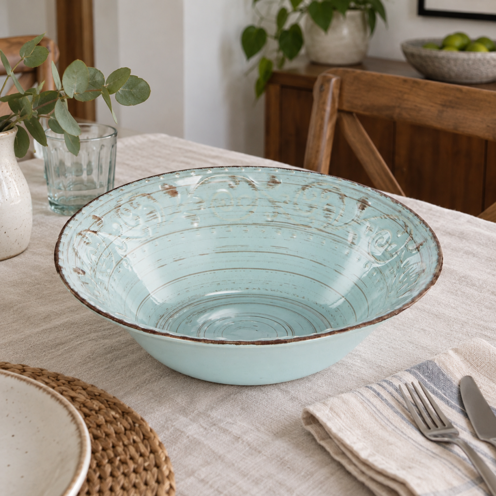 Bowl celeste 0279-AQUA en ambiente
