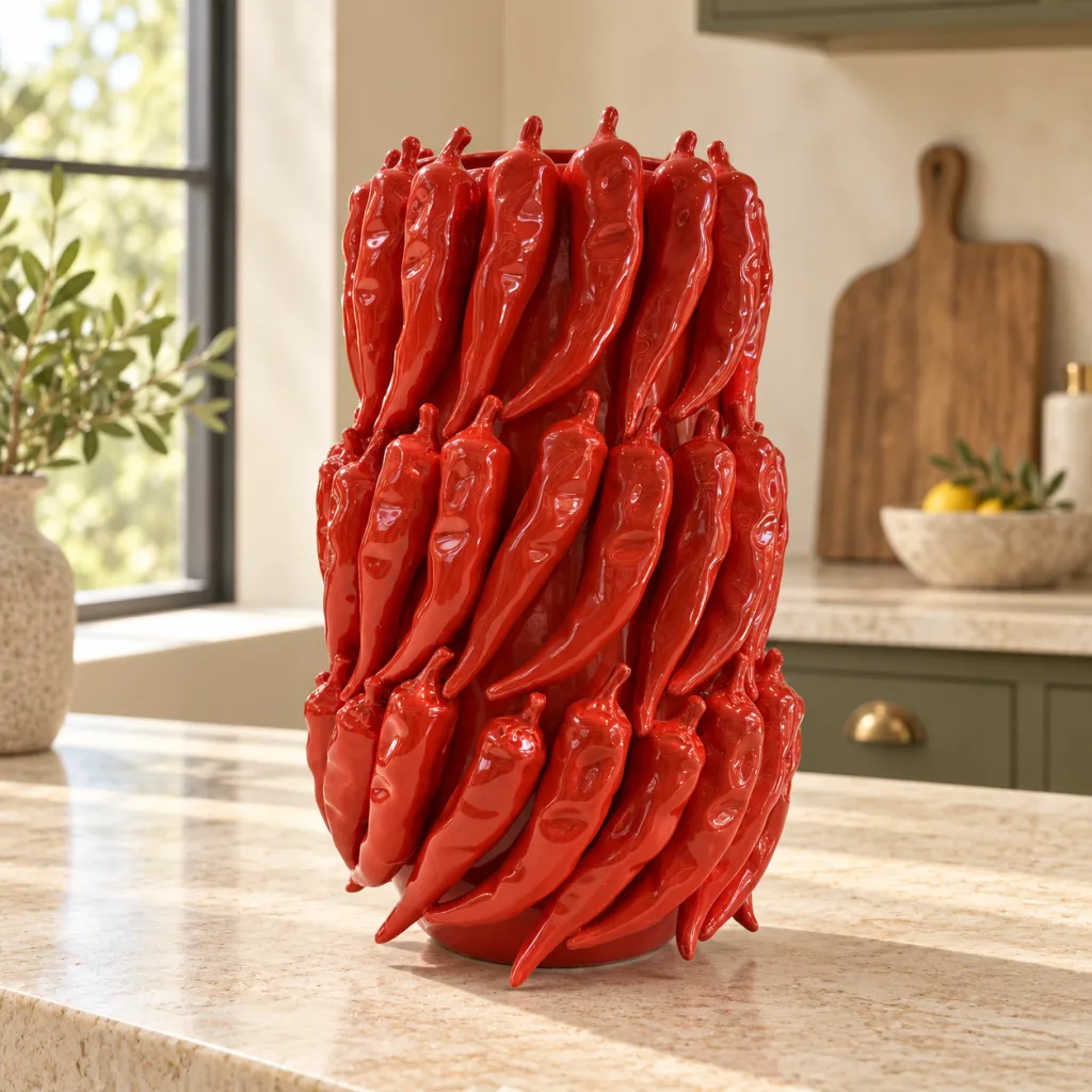 Jarrón decorativo KAAS AJ241220 en ambiente