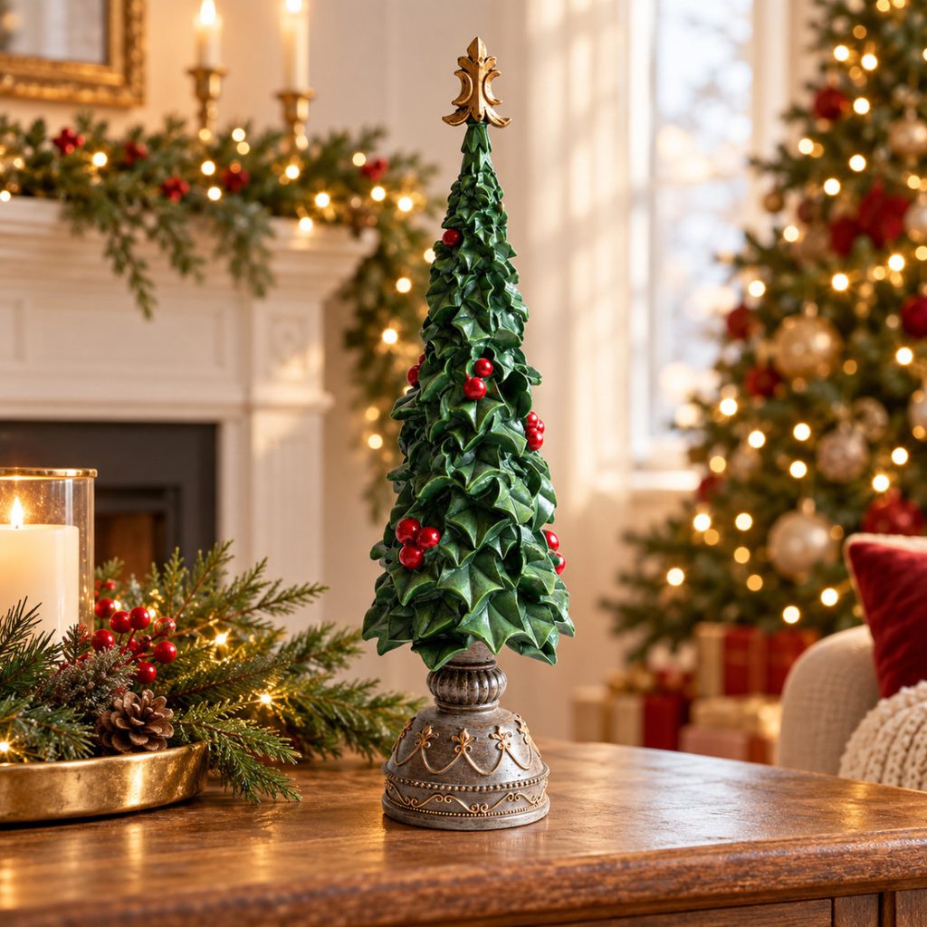 ARBOL NAVIDAD VERDE BASE CAFE
