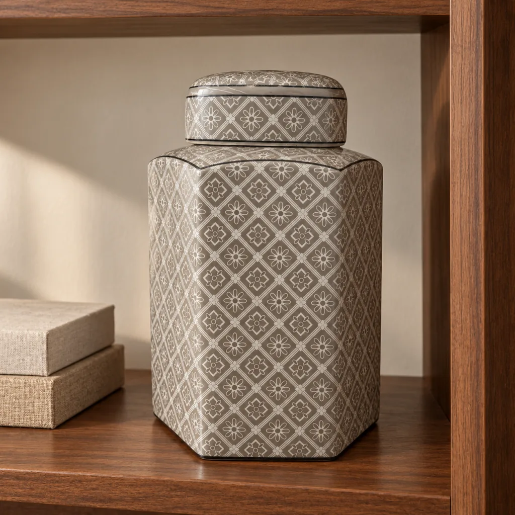 Jarrón decorativo KAAS G017M4 en ambiente