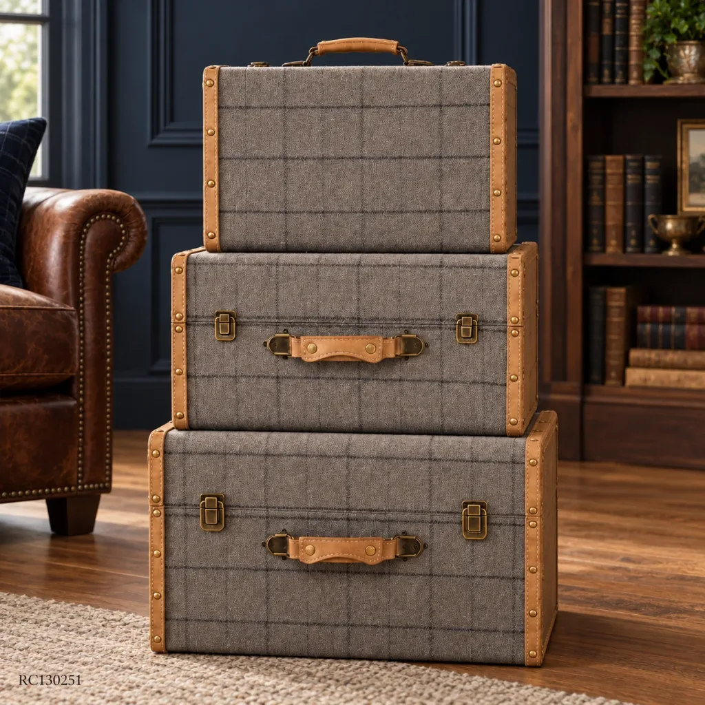 SET/3 BAUL GRIS KAAS RC130251 en ambiente