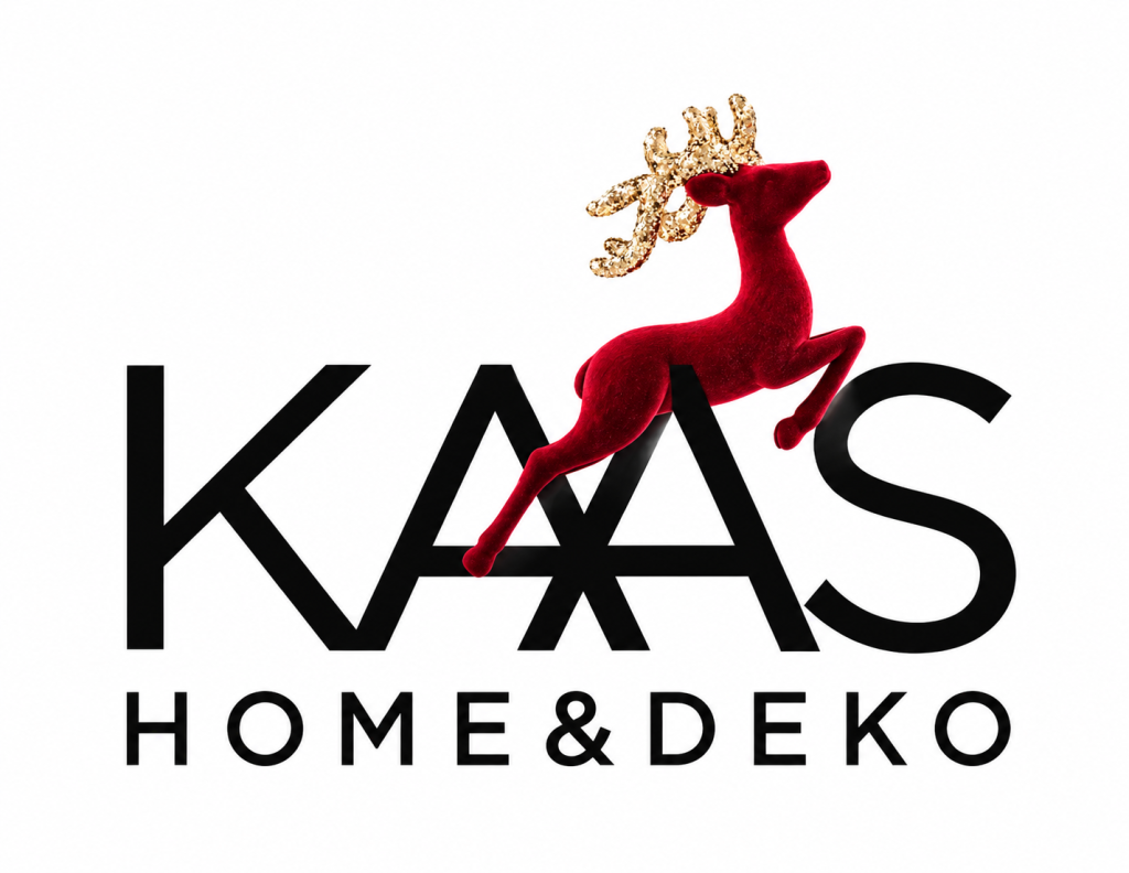 KAAS Home & Deko con reno rojo navideño
